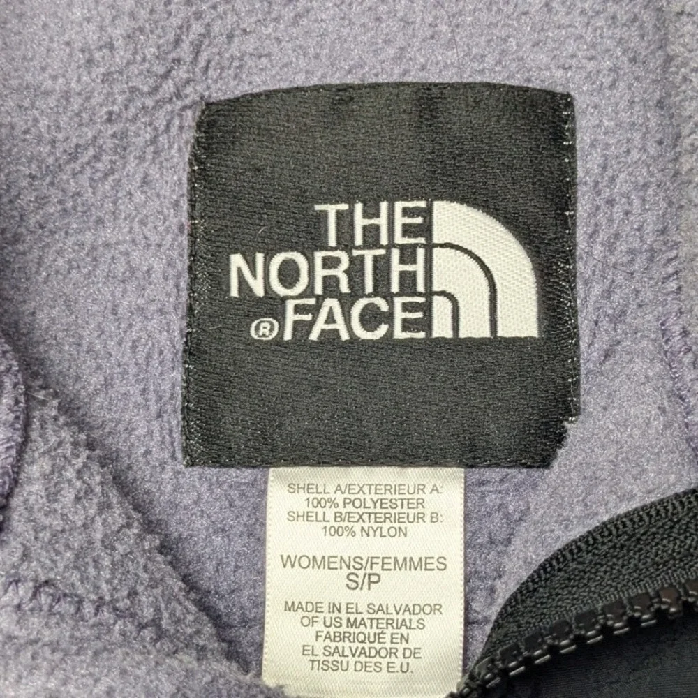 The North Face Retro Denali Fleece Full Zip Two-Tone Jacket Women's Small - Picture 3 of 6